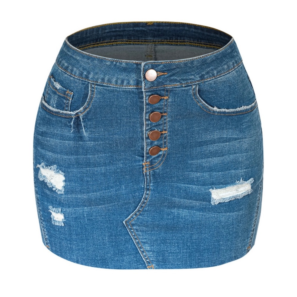 LOL-A: DENIM SKIRT